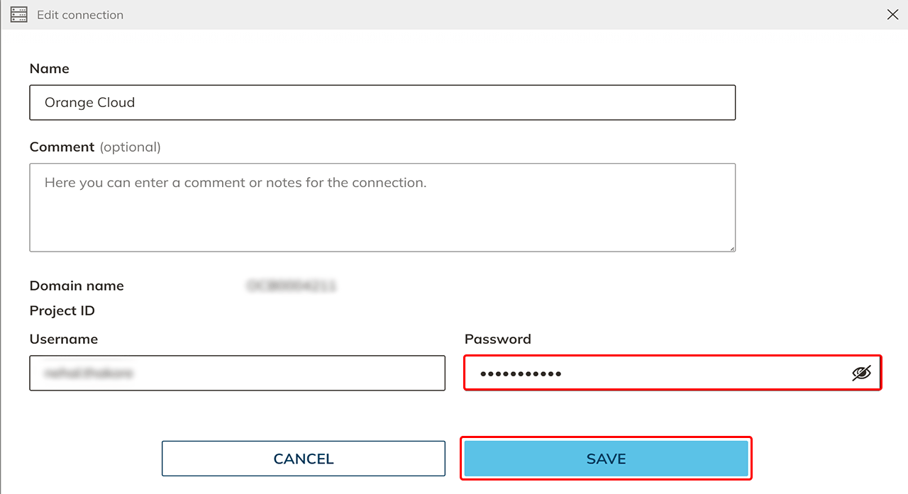 Connect Orange Business Services subscription | oneclick™ Knowledge Base
