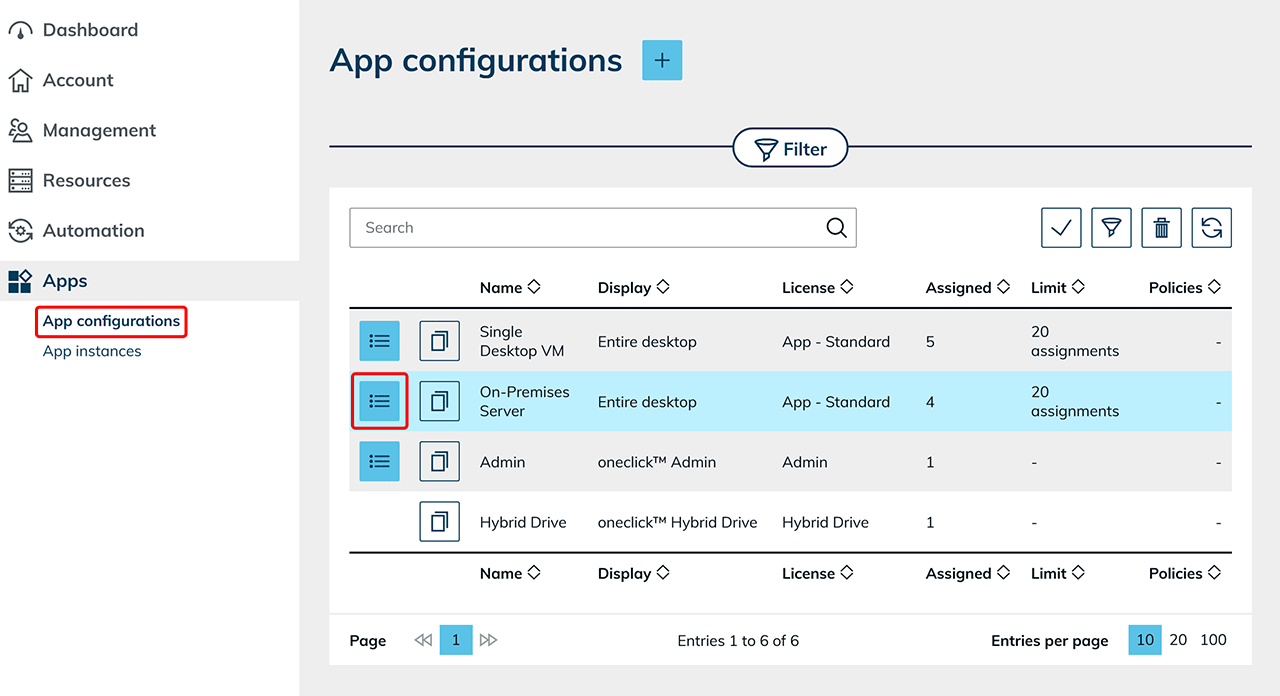 Use oneclick™ Gateway | oneclick™ Knowledge Base