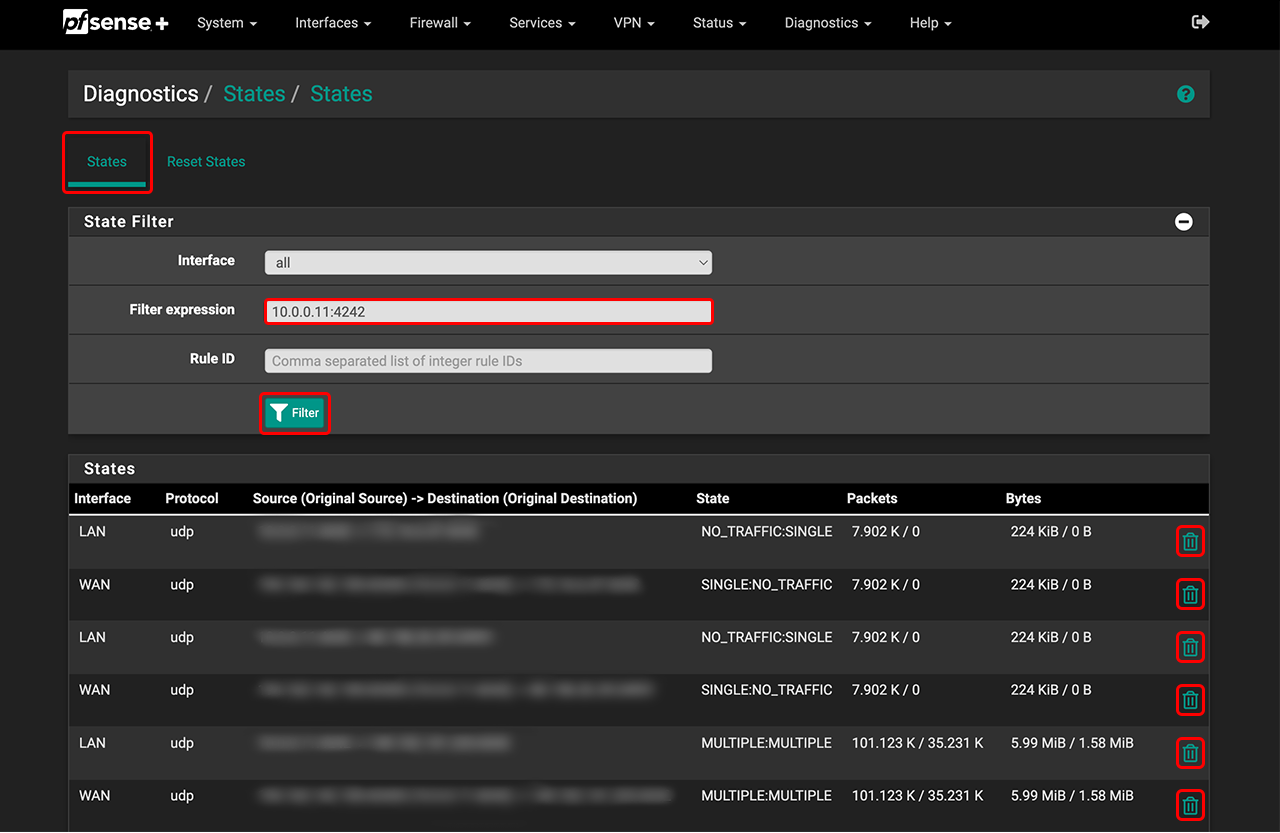 UDP hole punching bei Hardware Firewall aktivieren oneclick